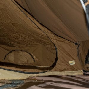 Bell Tent Half Inner for 4M Kokoon / Polycotton Bell Tent - Walnut Brown- New colour!