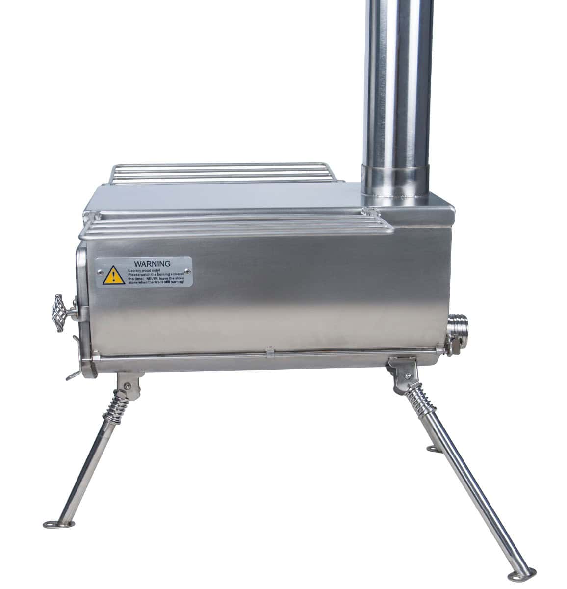 Winnerwell Woodlander Camping Stove Plus External Air - Size L - With Free Opener & Seal Set worth £11.99! - Image 3