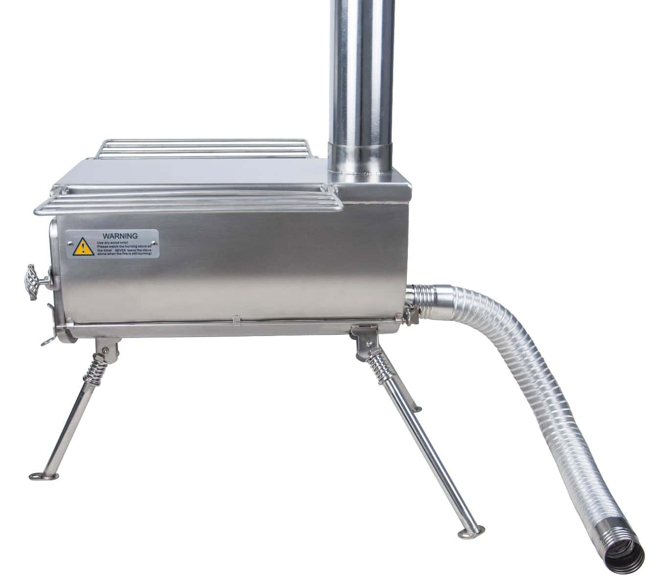 Winnerwell Woodlander Camping Stove Plus External Air - Size L - With Free Opener & Seal Set worth £11.99! - Image 5