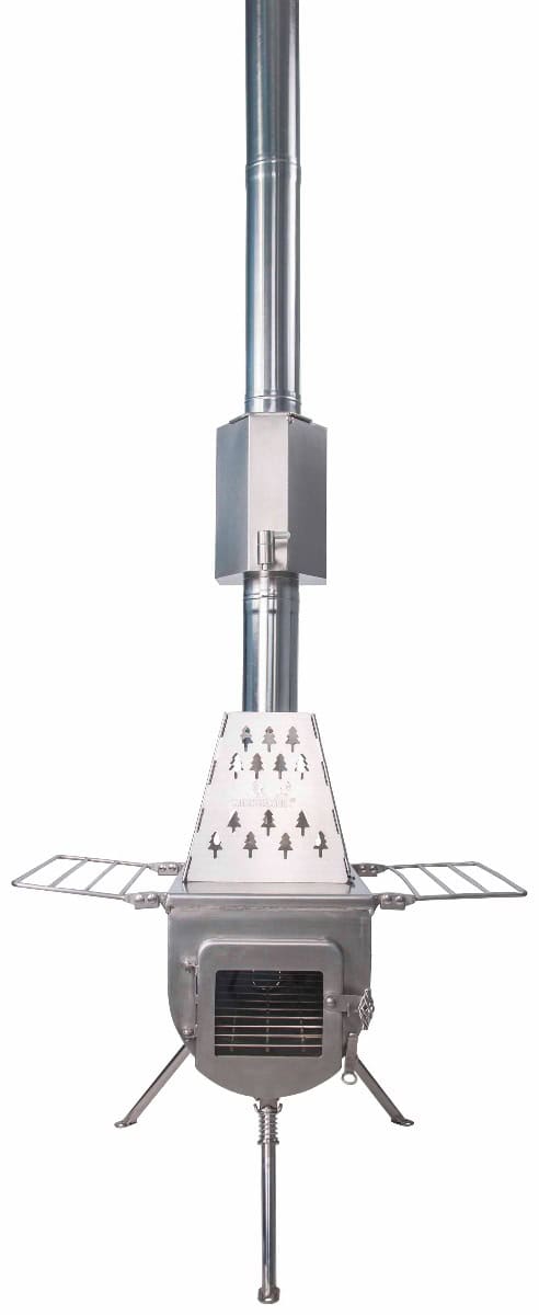 Winnerwell Woodlander Camping Stove Plus External Air - Size L - With Free Opener & Seal Set worth £11.99! - Image 8