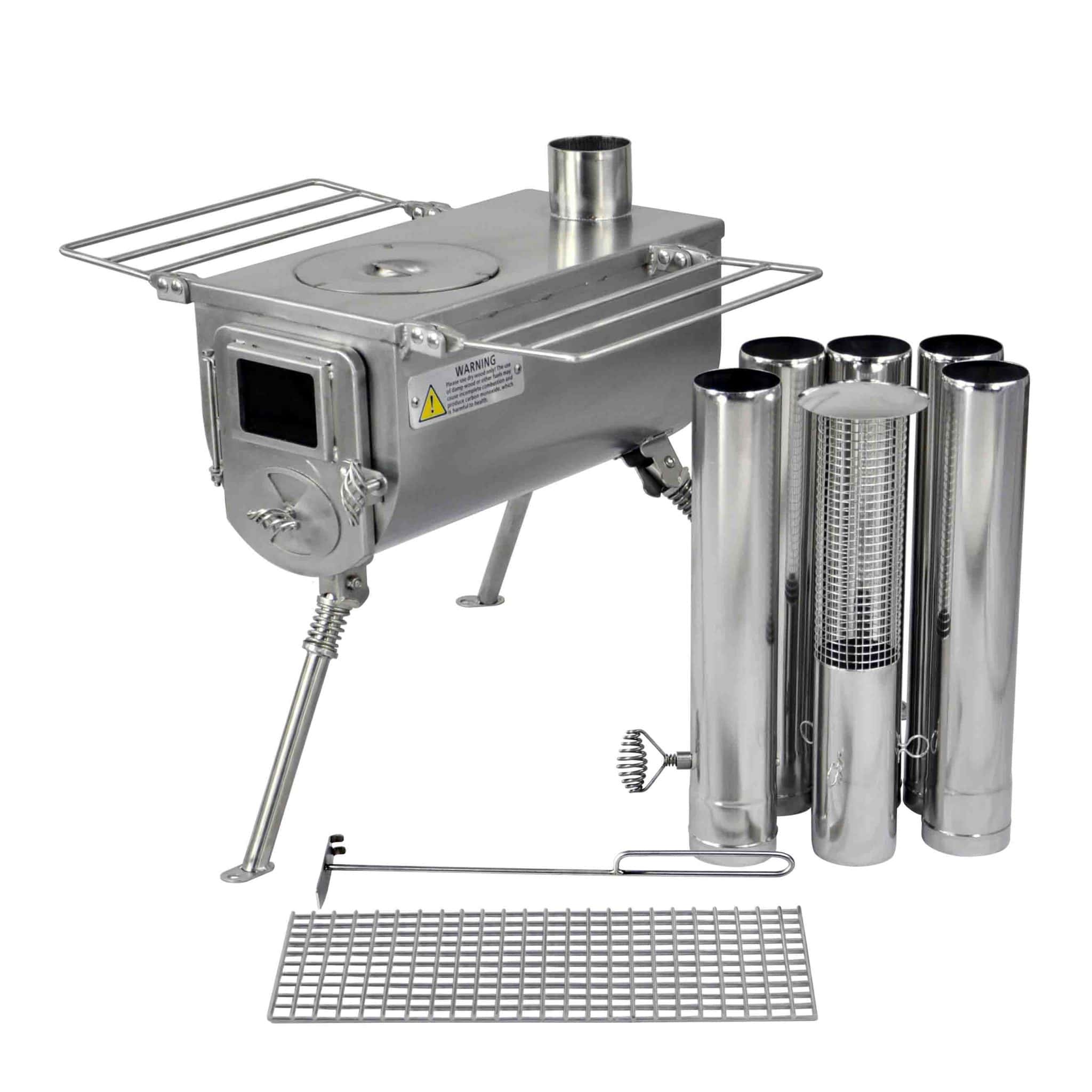 Winnerwell Woodlander Medium Wood Burning Camping Stove