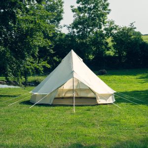 4M Bell tent Lite front