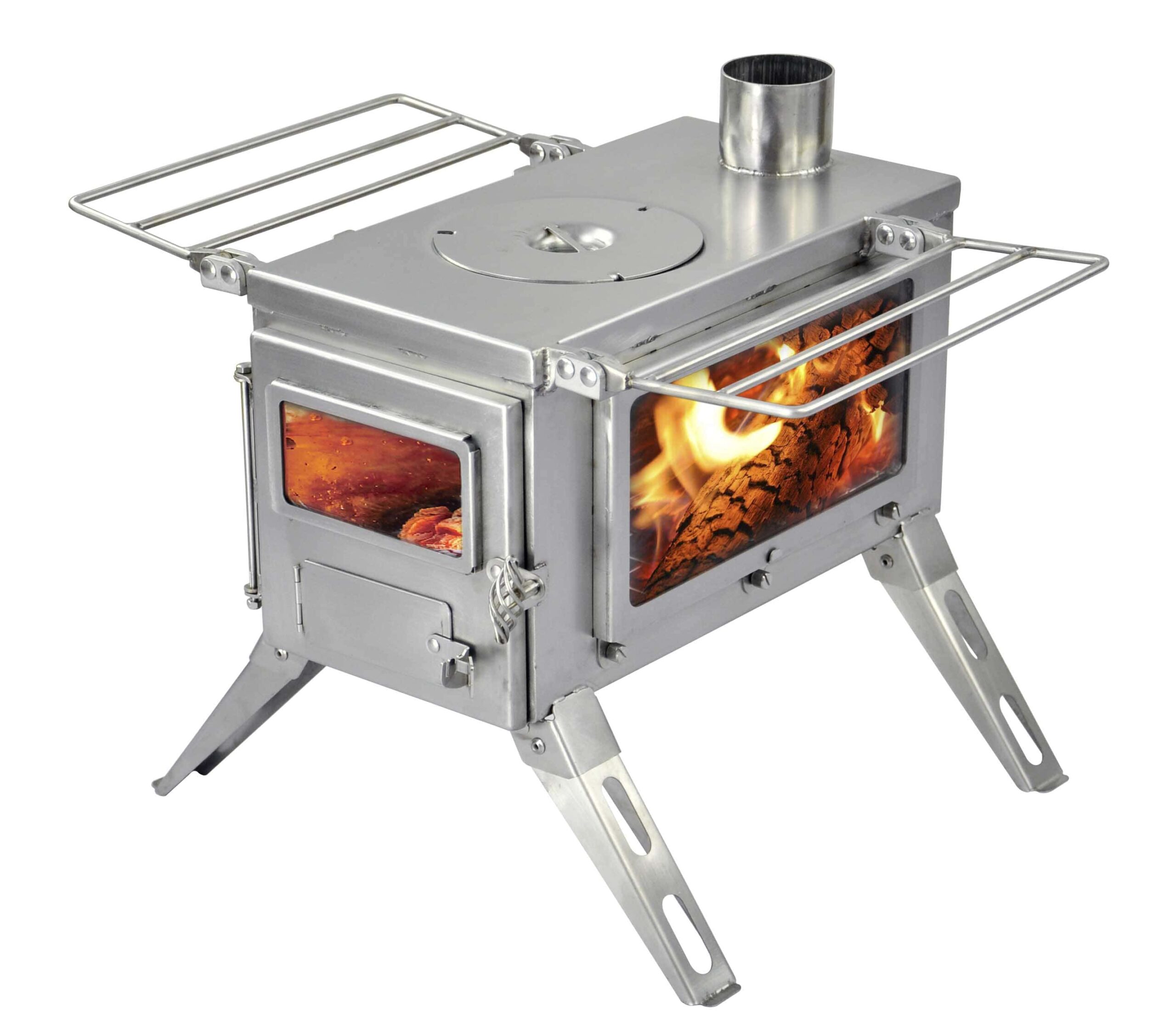 Winnerwell Nomad View Wood Burning Camping Stove - Size M - Image 5