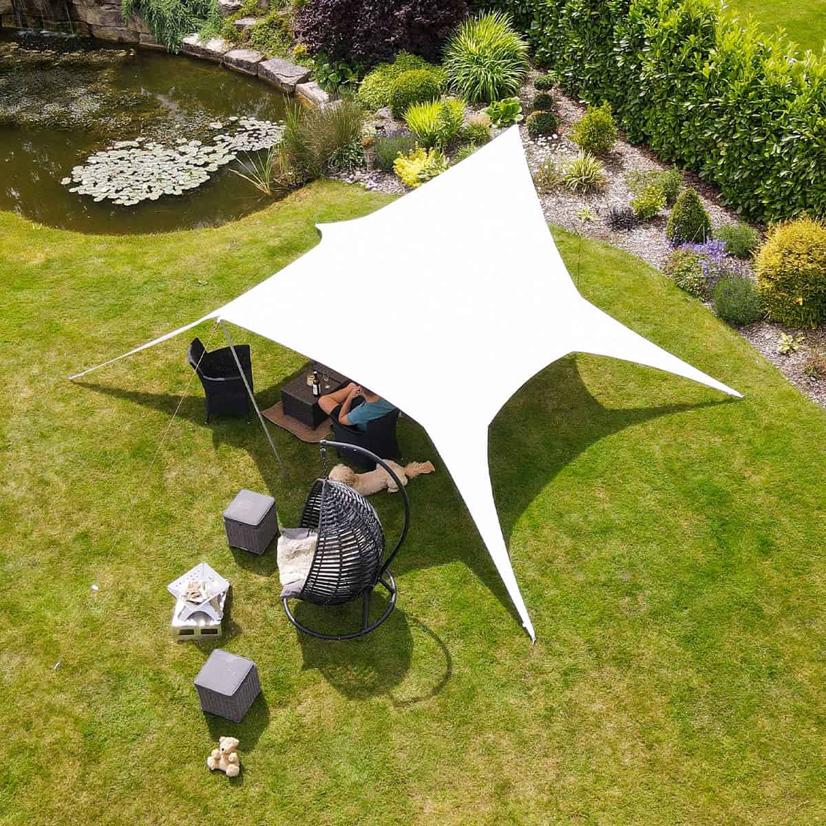 Orchard shelter birdseye