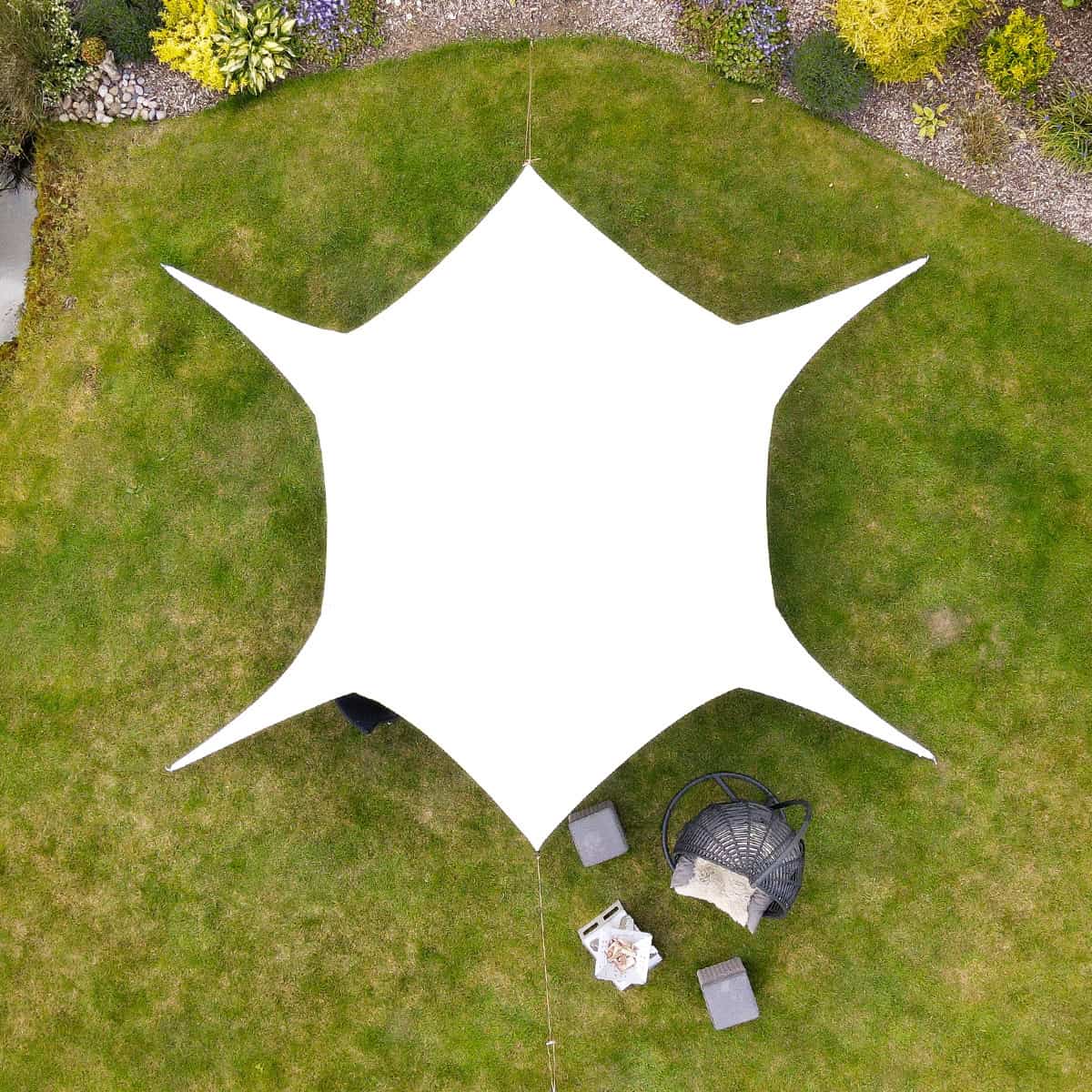 Canvas orchard shelter