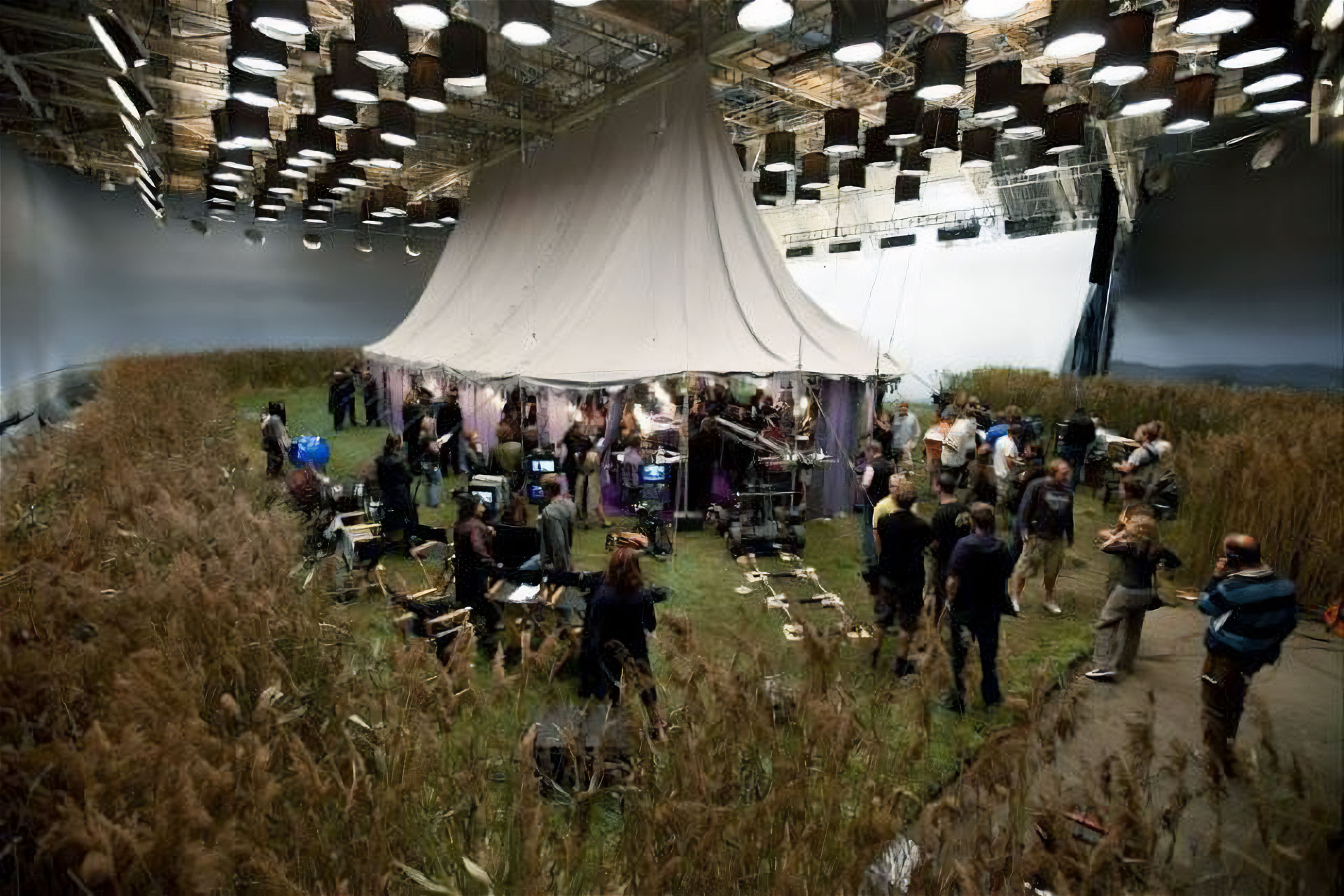 harry potter tent from deathly hallows behind the scenes