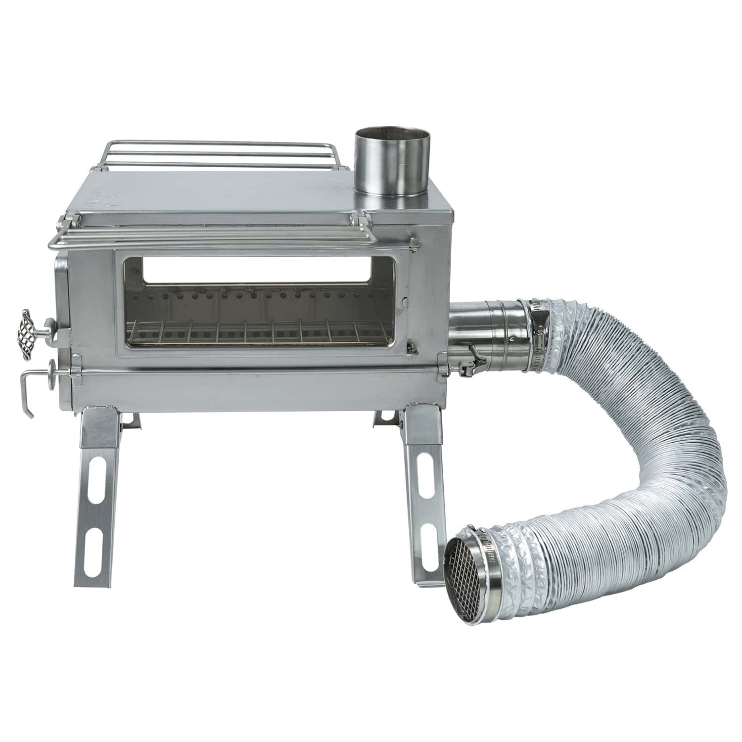 Winnerwell® Nomad PLUS Double View External Air M-sized Wood Burning Tent Stove - Image 3