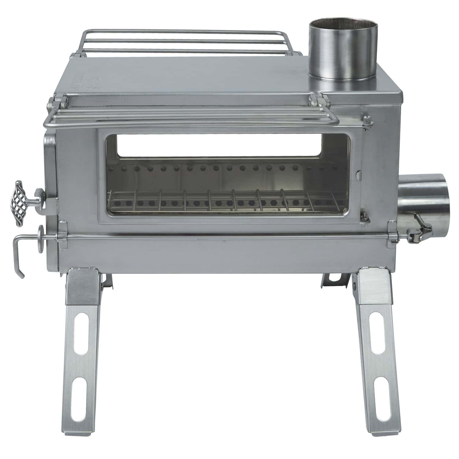 Winnerwell® Nomad PLUS Double View External Air M-sized Wood Burning Tent Stove - Image 5