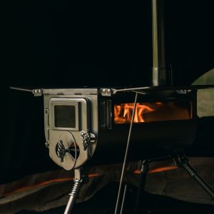 Winnerwell Woodlander Double View Wood Burning Camping Stove - Size M