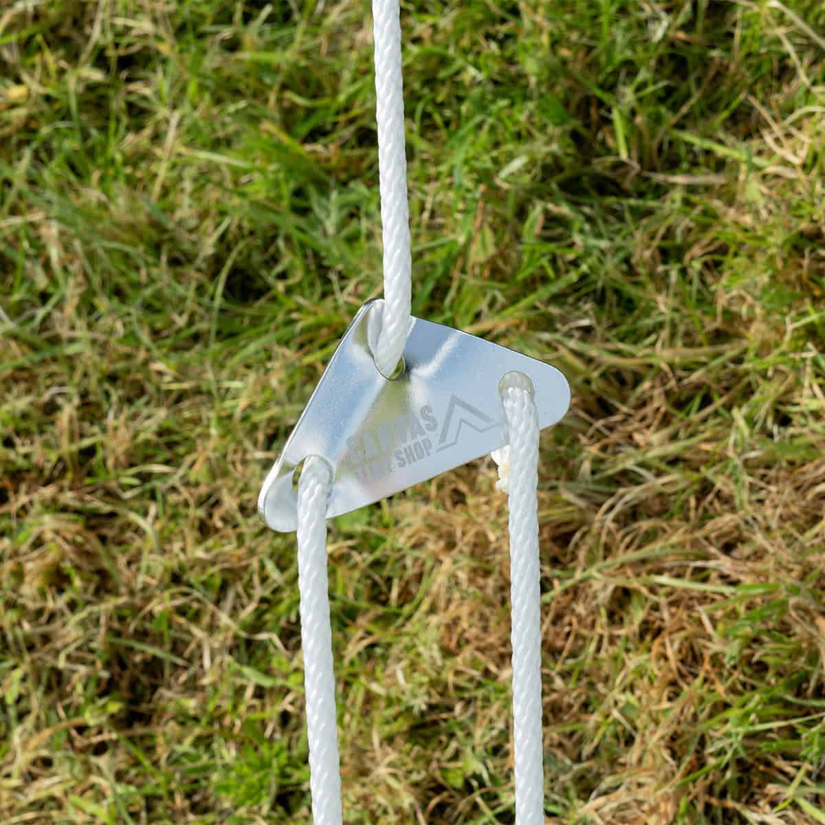 4M Bell Tent Lite - Olive Green -14.2KG with Zipped in Groundsheet & Oxford Fabric - Image 6