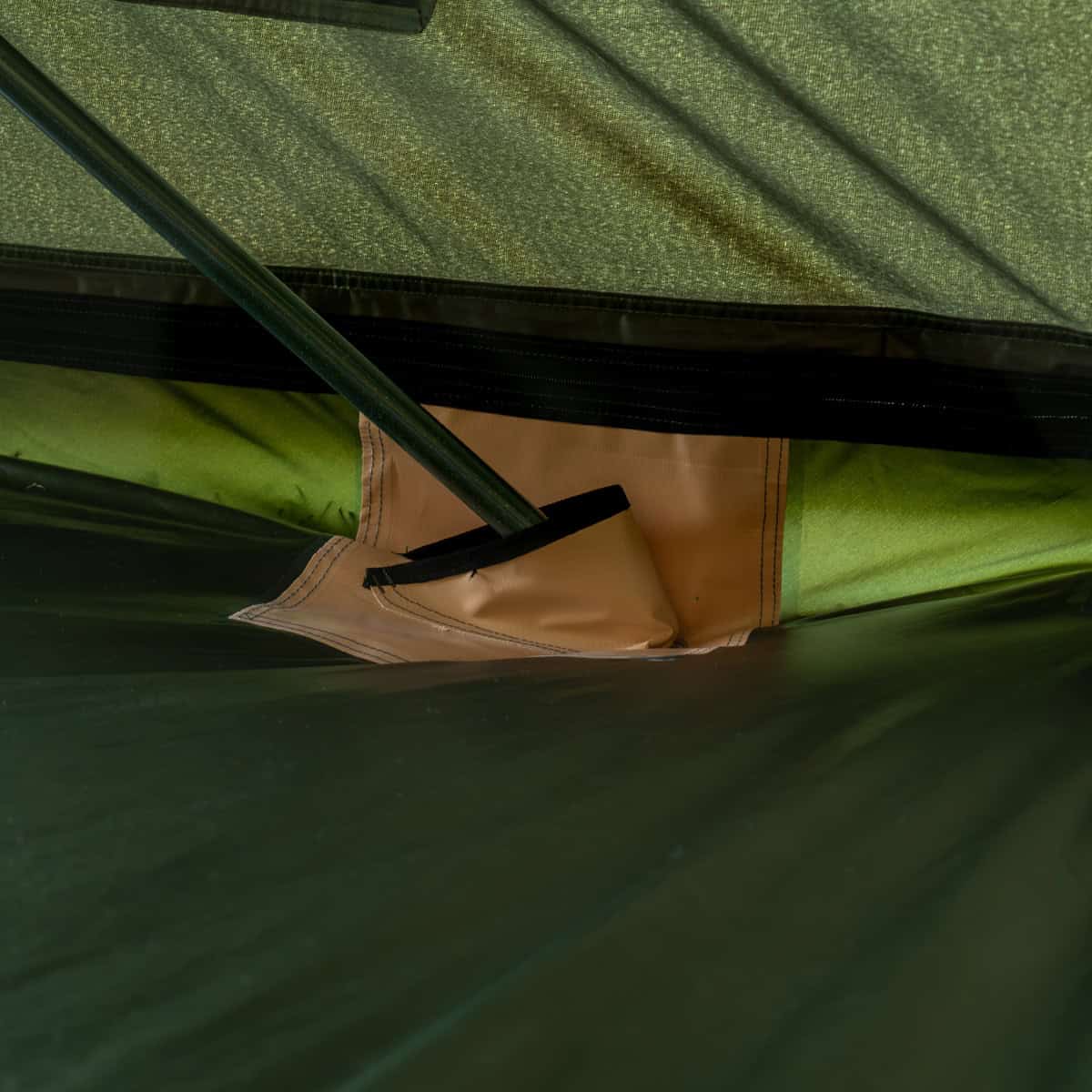 4M Bell Tent Lite - Olive Green -14.2KG with Zipped in Groundsheet & Oxford Fabric - Image 10