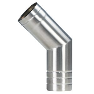 Winnerwell 45 Degree Pipe 3'' for External Air M-sized Stove