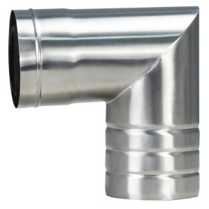 Winnerwell 90 Degree Pipe 3''- for External Air M-sized Stove