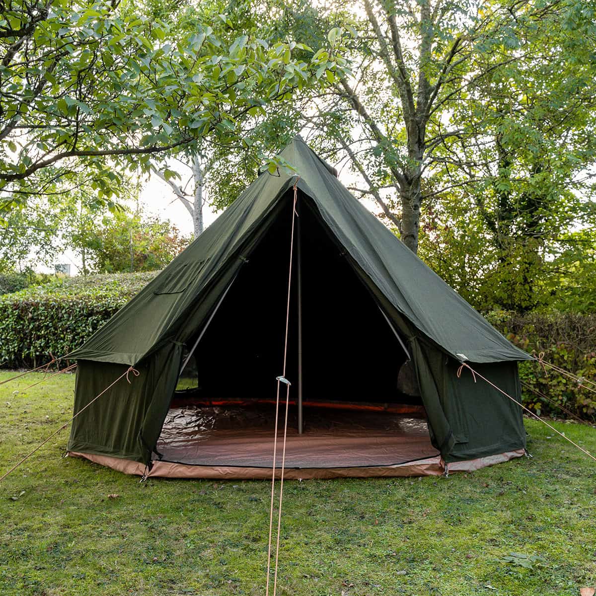 Olive Green Kokoon Deluxe Bell Tent XL