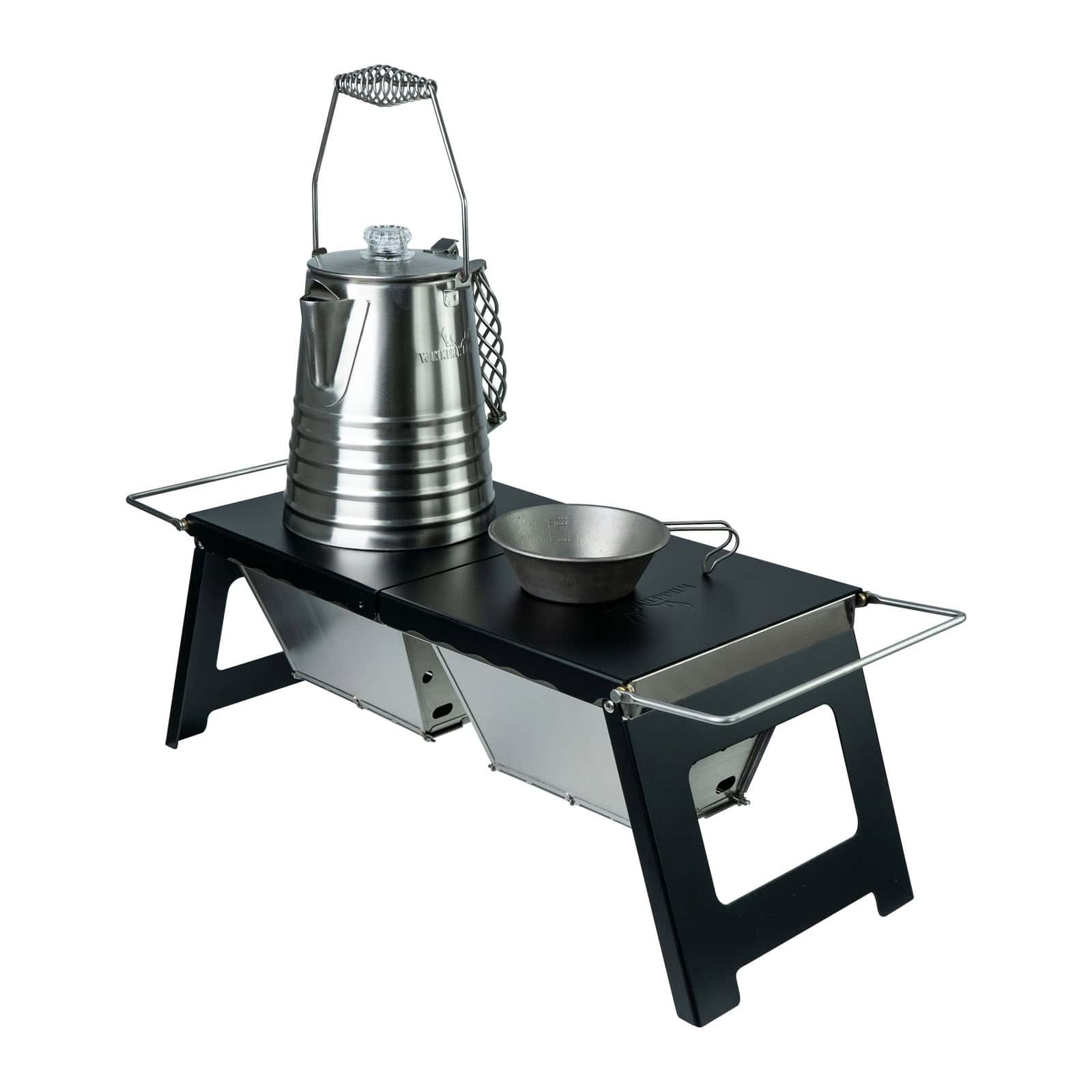 Winnerwell Fastfold Camp Table Charcoal BBQ Grill - Black - New Colour! - Image 3