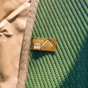 Polypropylene Matting for 3M - 6M Bell Tents – Full & Half Moon - Forest Green - New Colour!