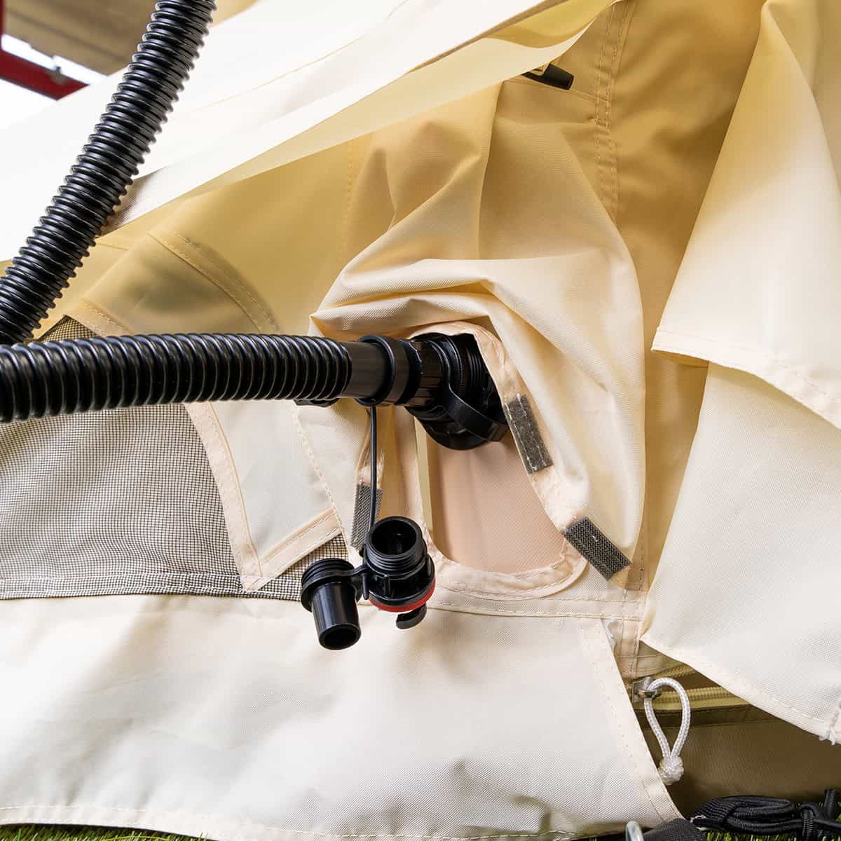 2.5m Inflatabell Lite Air Tent - Oxford Canvas - No Centre Pole - set up in minutes! Only 7kg! - Image 5