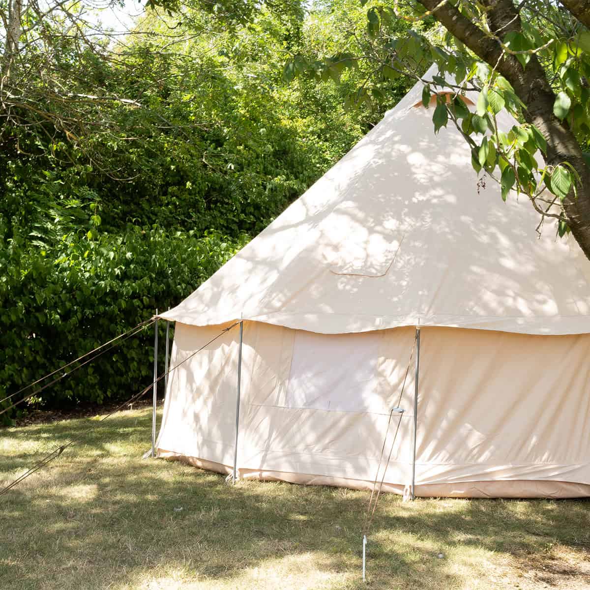 Ashley 4m Bell Tent – Yurt Style | 285GSM Natural Cotton Canvas - Image 4