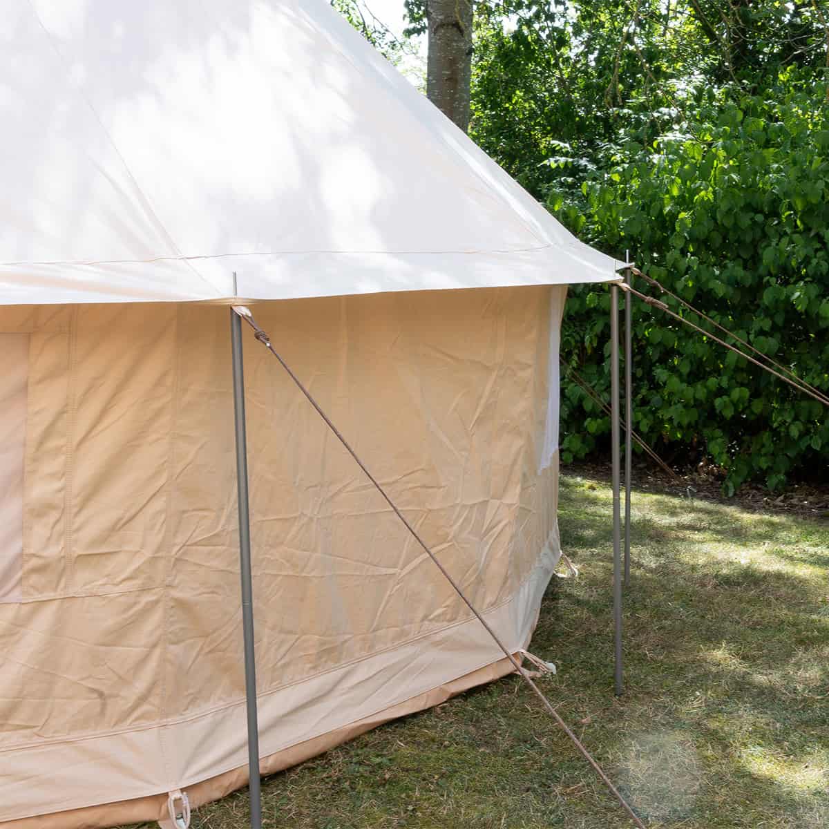 Ashley 4m Bell Tent – Yurt Style | 285GSM Natural Cotton Canvas - Image 8