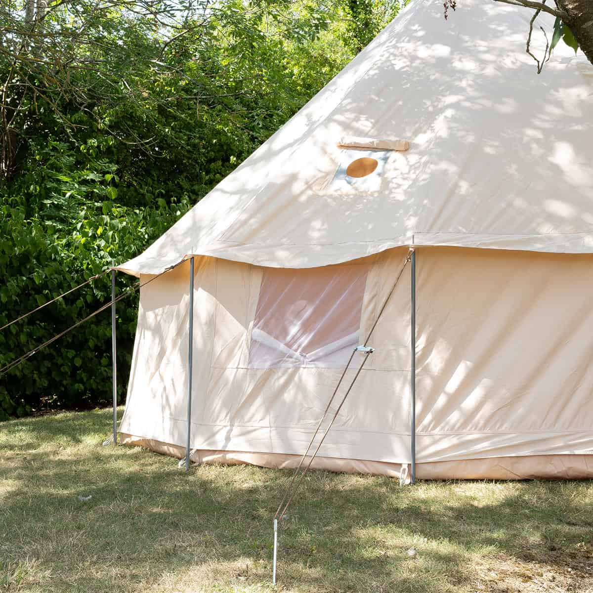 Ashley 4m Bell Tent – Yurt Style | 285GSM Natural Cotton Canvas - Image 14