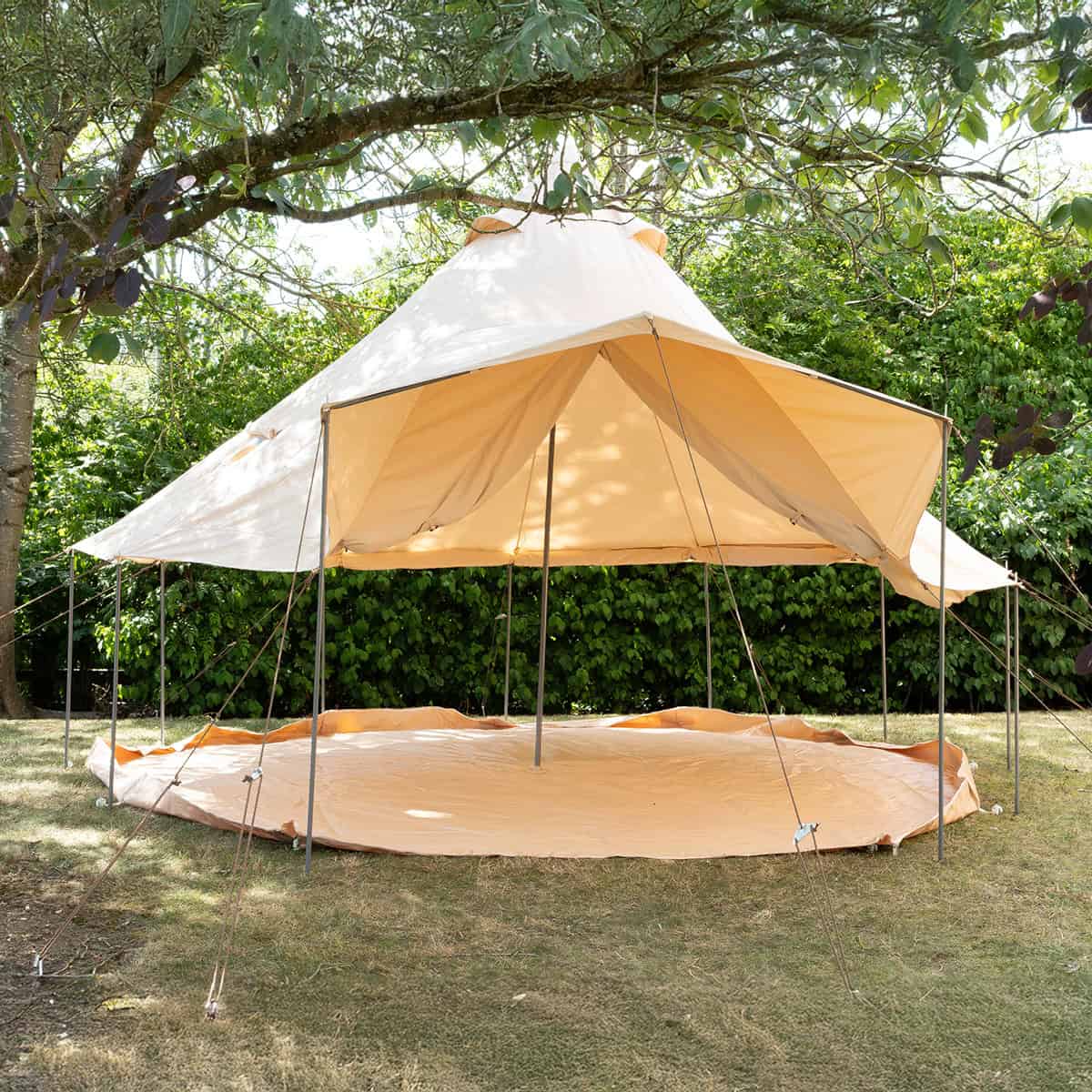 Ashley 4m Bell Tent – Yurt Style | 285GSM Natural Cotton Canvas - Image 16