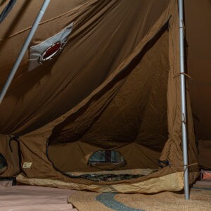 Bell Tent Quarter Inner for 5M Kokoon / Polycotton Bell Tent - Walnut Brown - New Colour!