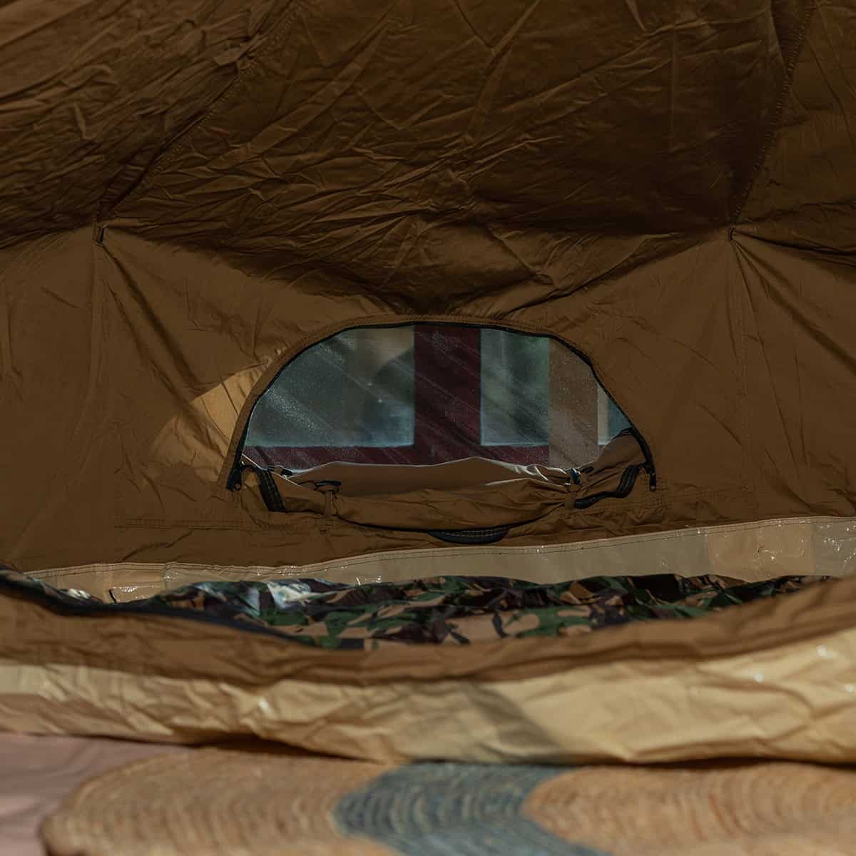 Bell Tent Quarter Inner for 5M Kokoon / Polycotton Bell Tent - Walnut Brown - New Colour! - Image 3