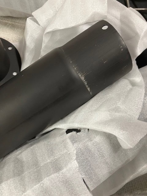 CTS FireKube Wood Burning Stove - Scratched paintwork - Image 4