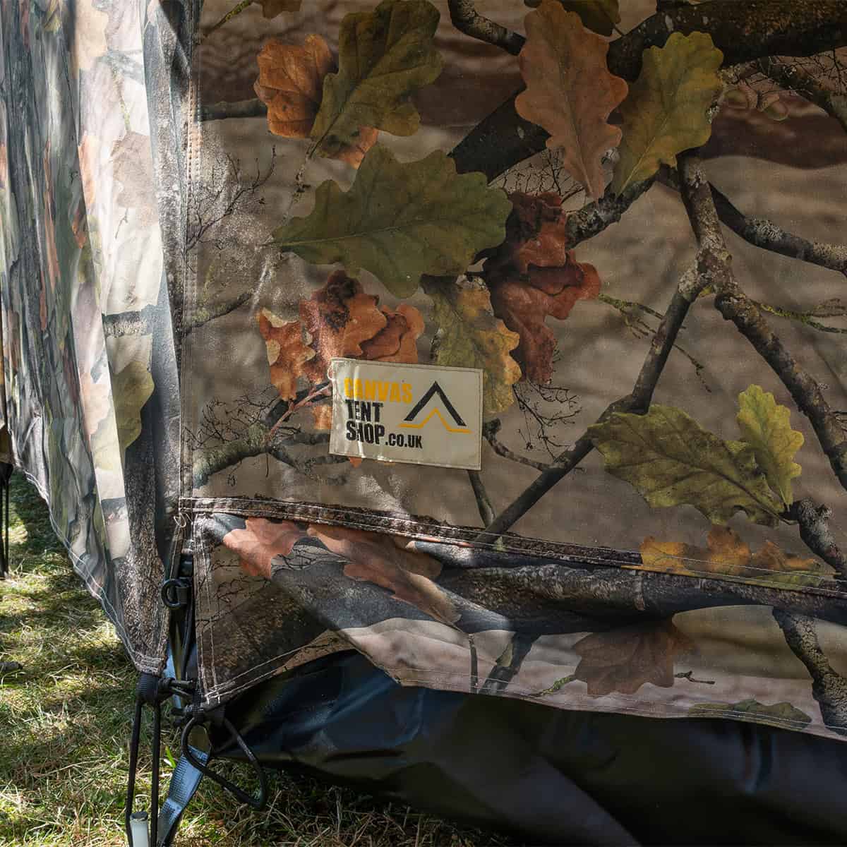 4m Camo Bell Tent with Chimney Fitting – Exclusive Design - Image 7