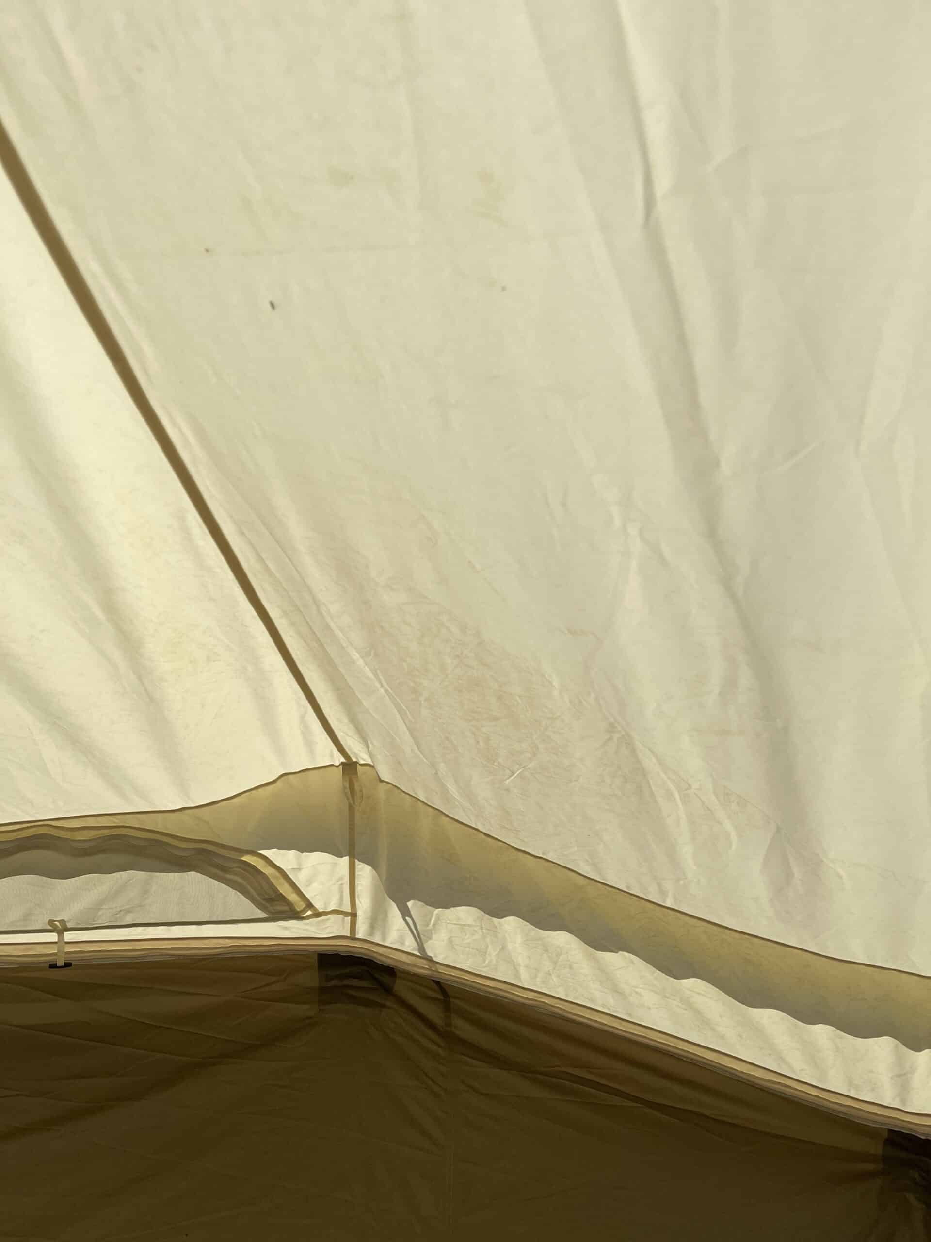 4M Bell Tent Lite 14.2KG with Groundsheet - Oxford Fabric - Marked Canvas - Image 2