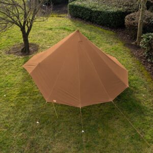 4m Bell Tent Cover - Walnut Brown - Preorder now!